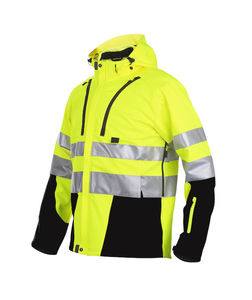 chaqueta de trabajo / contra el frío / de alta visibilidad / de poliéster