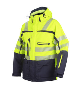 chaqueta de trabajo / contra el frío / impermeable / de alta visibilidad