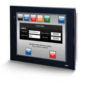 HMI con pantalla táctil resistiva