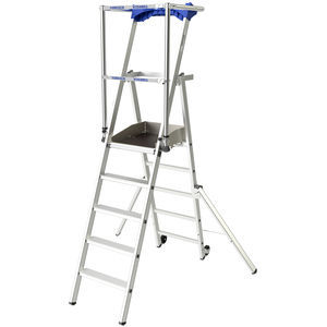 escalera de mano de aluminio