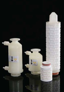 cartucho filtrante para bebidas / para microfiltración / de nailon / de membrana