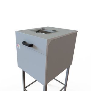 caja de pie