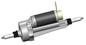 bloque de transmisión con motor eléctrico