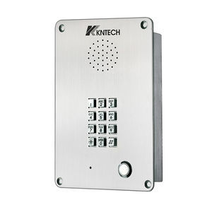 teléfono de acero inoxidable