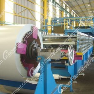 línea de producción de paneles sándwich de EPS