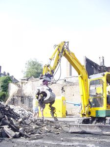 pinzas de demolición hidráulica / para excavadora