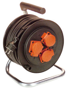 enrollador para cable eléctrico / manual / móvil
