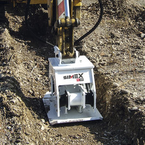 plancha vibradora para excavadora