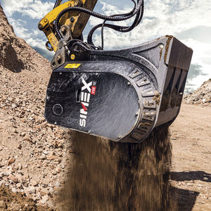 cuchara cribadora / para excavadora / para piedra