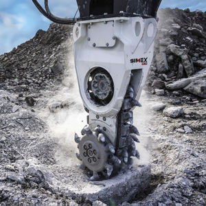 fresa hidráulica para excavadora