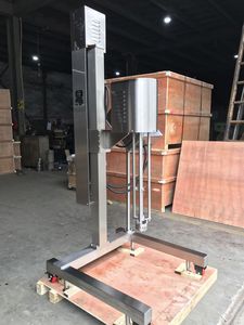 mezcladora de rotor y estator