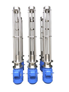 mezcladora de rotor y estator