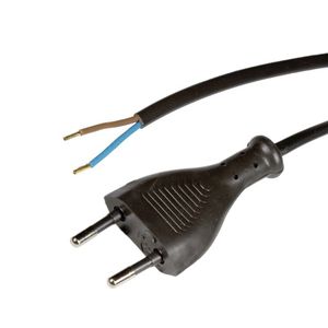 cordón eléctrico con toma