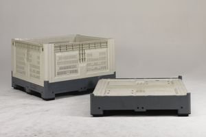 caja-palé de plástico