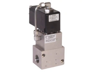 electroválvula de control asistido