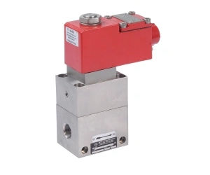 electroválvula de control asistido