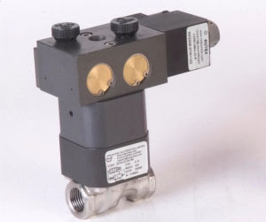 electroválvula de control asistido