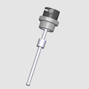 sensor de nivel de flotador magnético / para líquido / de acero inoxidable / analógico