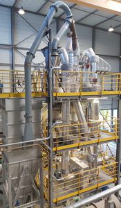 calcinador de gas de bajo NOx