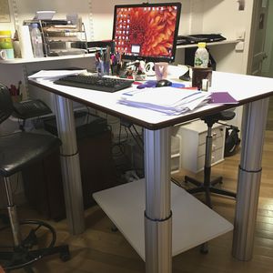 puesto de trabajo de oficina
