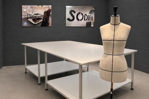 mesa de corte para tejidos