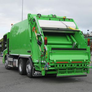 camión de basura carga trasera