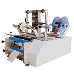 máquina de etiquetado semiautomática