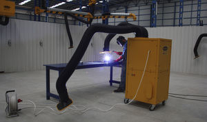 extractor de humo móvil