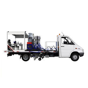 máquina de pintura de bandas para carretera