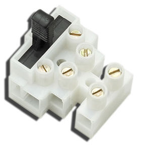 bloque de conexión con fusible / con tornillo / para de bus / bipolar