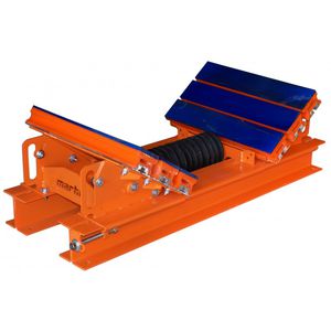 cama de impacto para estación de carga de cinta transportadora
