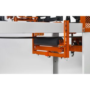 cama de impacto para estación de carga de cinta transportadora