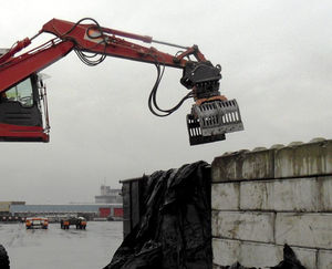 pinzas de demolición hidráulica / para excavadora