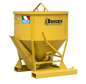 cubo para hormigón cónico