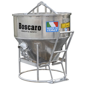 cubo para hormigón cónico