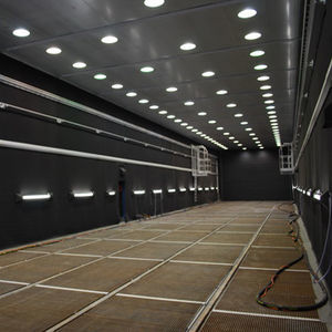 cabina de chorro de arena a presión