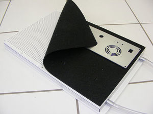 mesa de vacío de piezas para procesar