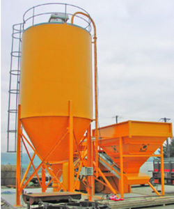 silo soldado / de cemento