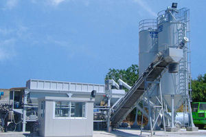 planta de hormigón móvil