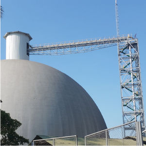 sistema de carga y descarga para silo