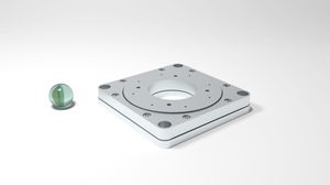 platina de posicionamiento rotativa