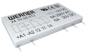 relé electromecánico tipo slim / para circuito impreso / ultraminiatura / compacto