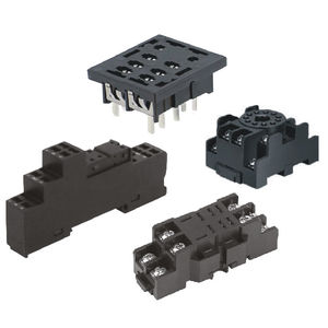 ficha para relé electromecánica / para circuito impreso