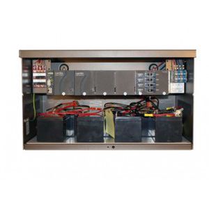 caja de pared / rectangular / de aluminio / de interior