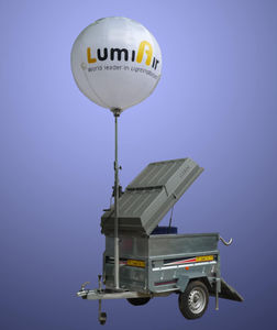 globo de iluminación con motor térmico
