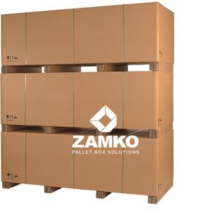 caja-palé de cartón 1