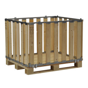 caja-palé de madera