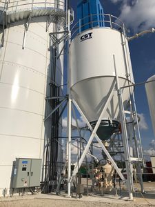 silo para transporte neumático