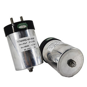 condensador eléctrico cilíndrico