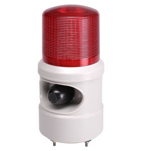 difusor de alarma sonora resistente a las intemperies / IP66 / con avisador luminoso de LED / con avisador luminoso de flash